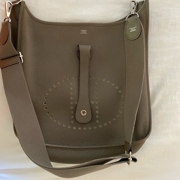 Hermes Handbags - Hermes evelyne 33 Taurillion clemence